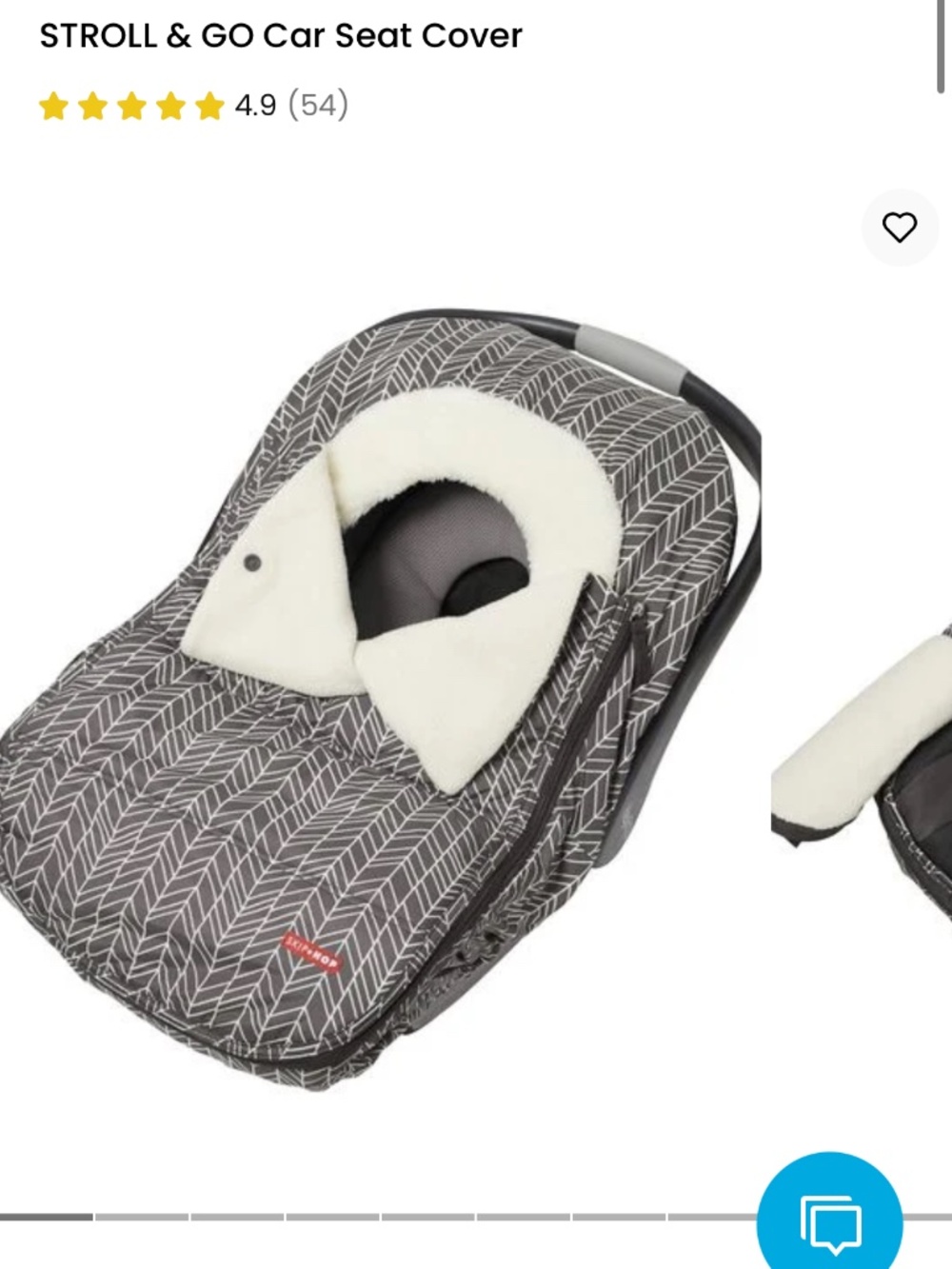 Instant car seat cover
